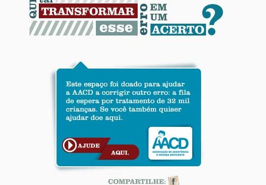 Como ajudar errando?