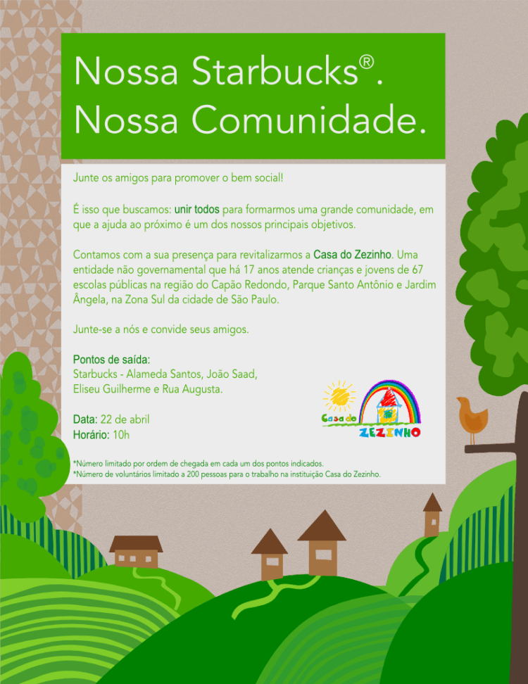 1 ação, 3 públicos e muitas lições